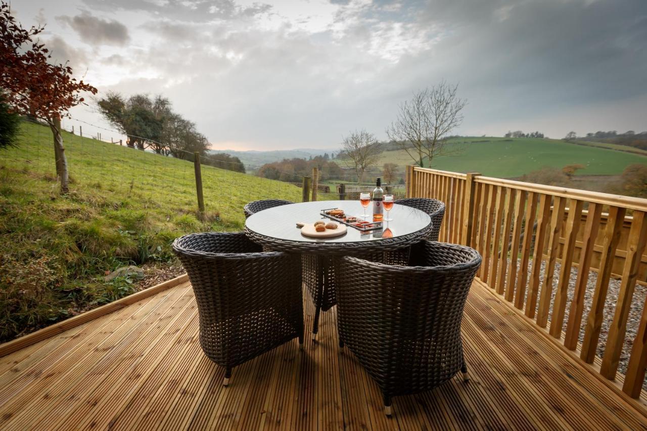 Upper Gelli Luxury Holiday Lodge, Converted Dairy & Cosy Shepherds Huts Welshpool Zewnętrze zdjęcie